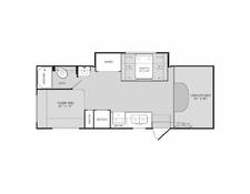 2018 Holiday Rambler Altera 25G Class C at Homestead RV Center STOCK# 2451 Floor plan Image