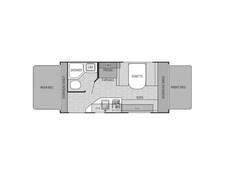 2015 Jayco Jay Feather SLX 16XRB Travel Trailer at Homestead RV Center STOCK# 2456 Floor plan Image