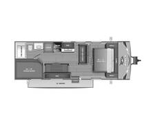 2025 Jayco Jay Flight SLX 260BH Travel Trailer at Homestead RV Center STOCK# 2464 Floor plan Image