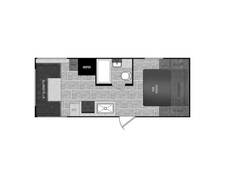 2019 Prime Time Avenger ATI 20RD Travel Trailer at Homestead RV Center STOCK# 2475 Floor plan Image